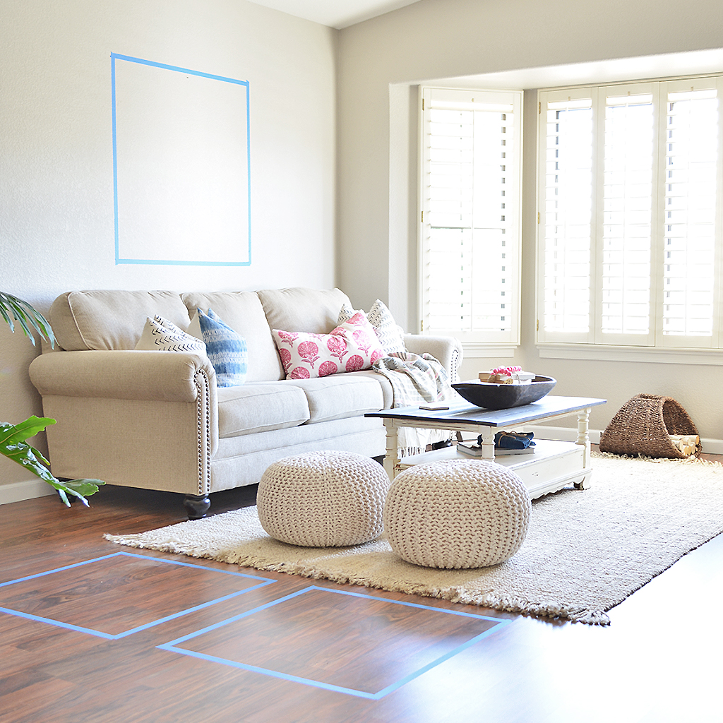 Designer Tip: How to Test Fit Home Decor Before Purchasing