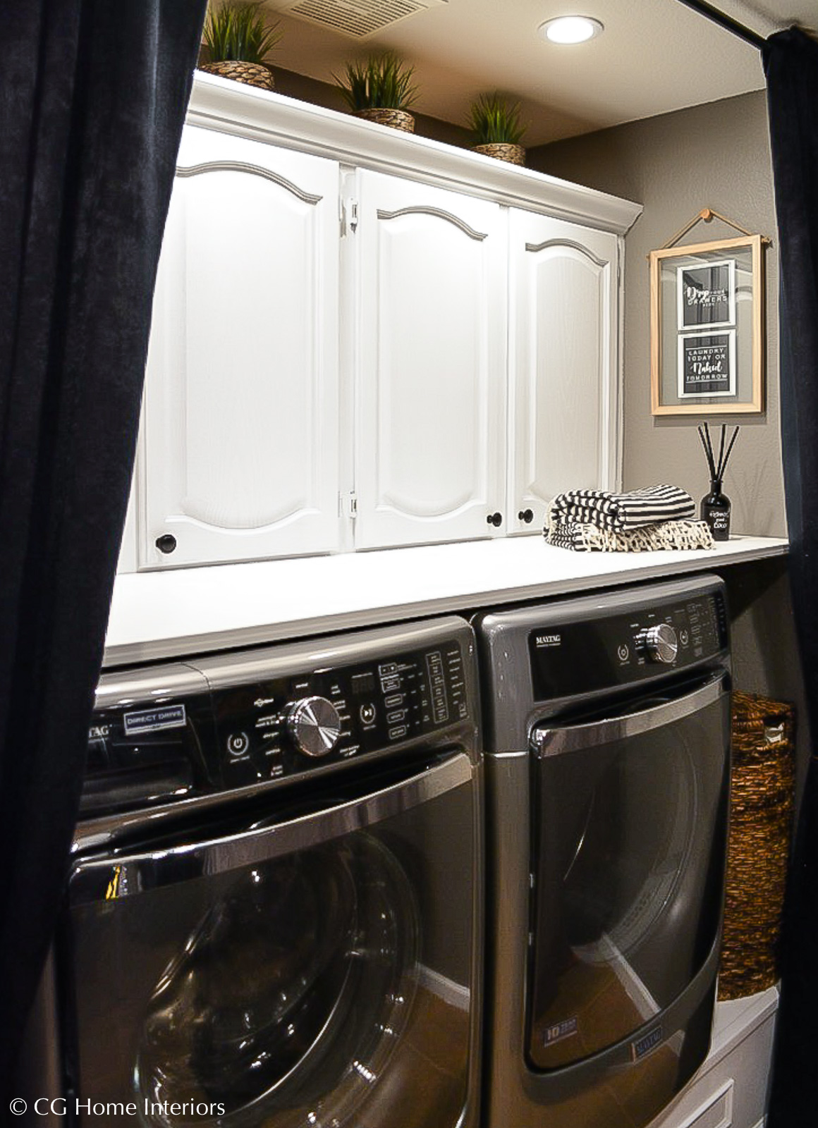 Small budget laundry room makeover