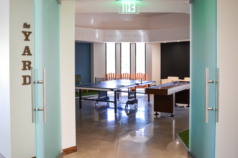 Corporate Office Building Decor and Design, Recreational Break Room